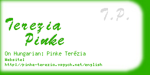 terezia pinke business card